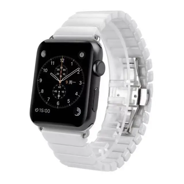 40 мм 44 мм роскошный керамический ремешок для iWatch 4 3 2 1 браслет для Apple Watch Band 42 мм 38 мм сменный браслет наручных часов