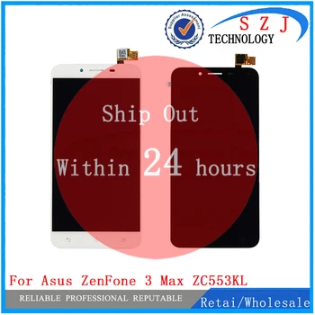 

New 5.5'' inch For Asus ZenFone 3 Max ZC553KL LCD Display + Touch Screen Panel Digitizer Glass Assembly Free Shipping
