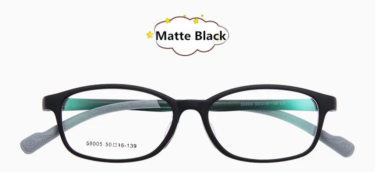 Montura De Gafas из силикона Y Montura De Ojos De miopia TR90 Para nignos - Цвет оправы: C3