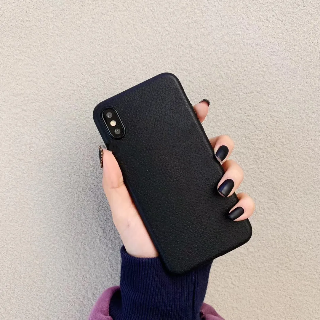 Супермодный роскошный брендовый чехол с текстурой кожи для iphone 7, 8, 6S plus, XS, 11 MAX Pro, XR X, милый медведь, мягкий силиконовый чехол для телефона - Цвет: t4C01pwXX-7