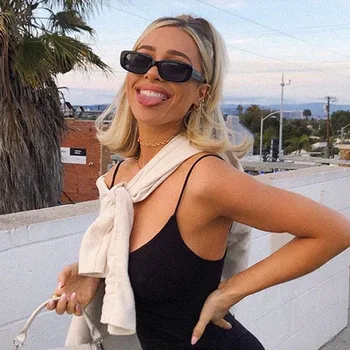 

Fashion Square Sunglasses Luxury Brand Design Small Rectangle Sun glasses Men Women Vintage Retro Oculos Lunette De Soleil