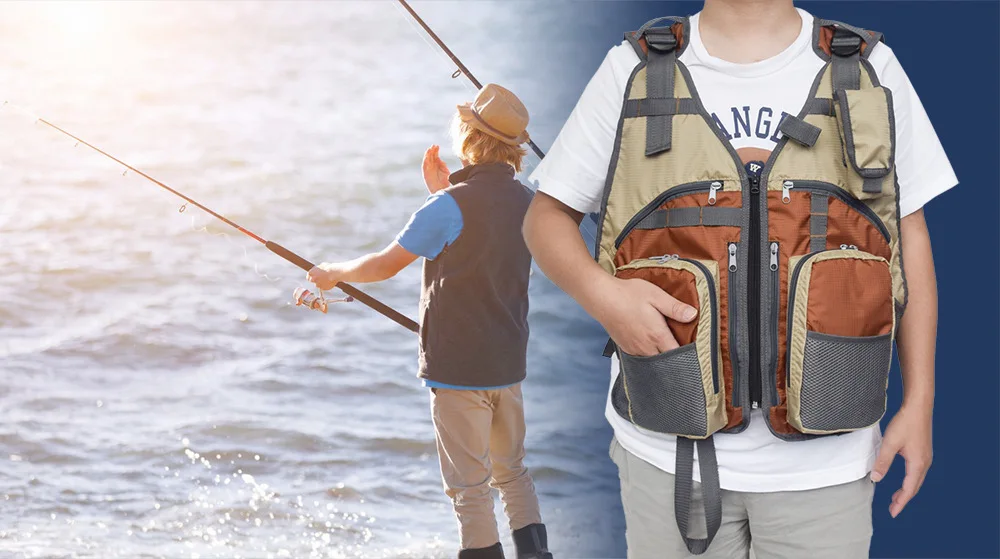 Outdoor Multi-functional Multi-pockets Mesh Photographical Vest Fishing Waistcoat Riding Fishing Vest
