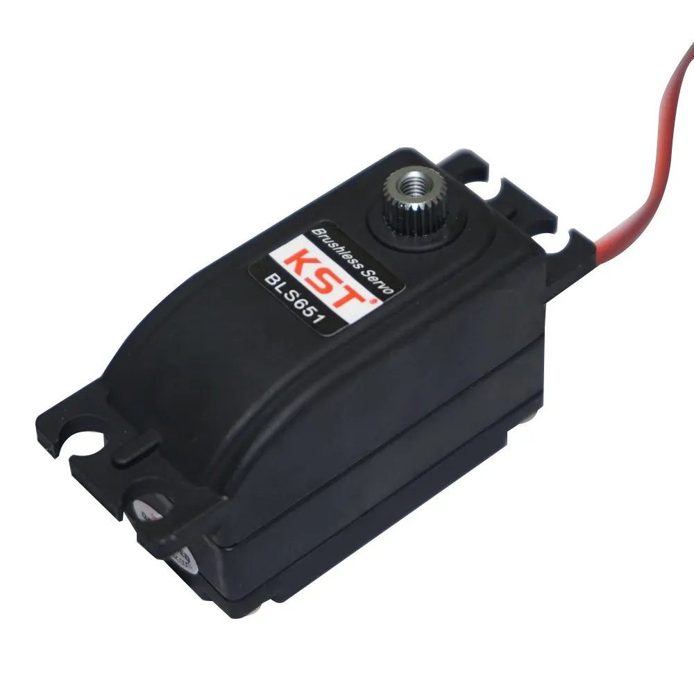 KST BLS651 низкий профиль 8 4 V 13 кг 0.08sec HV с бесщеточным двигателем Digital Servo Мотор для Бла