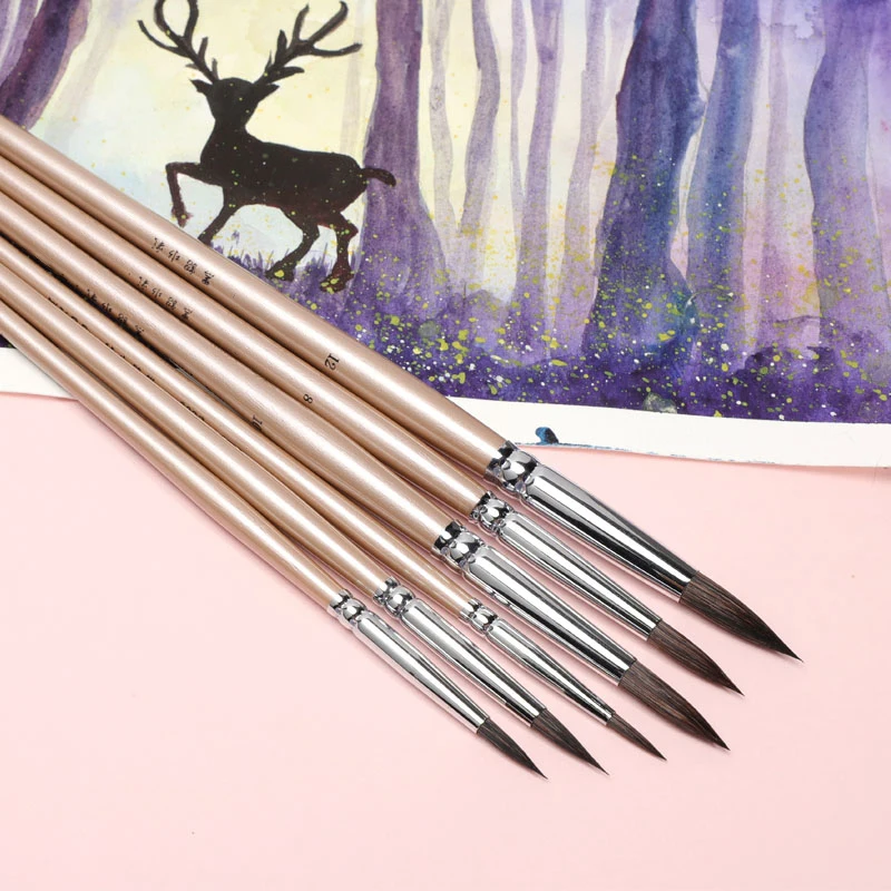 Set 70 Pennelli Per Pittura - Professionale Per Acrilico, Acquerello E Hobby - Foto 11