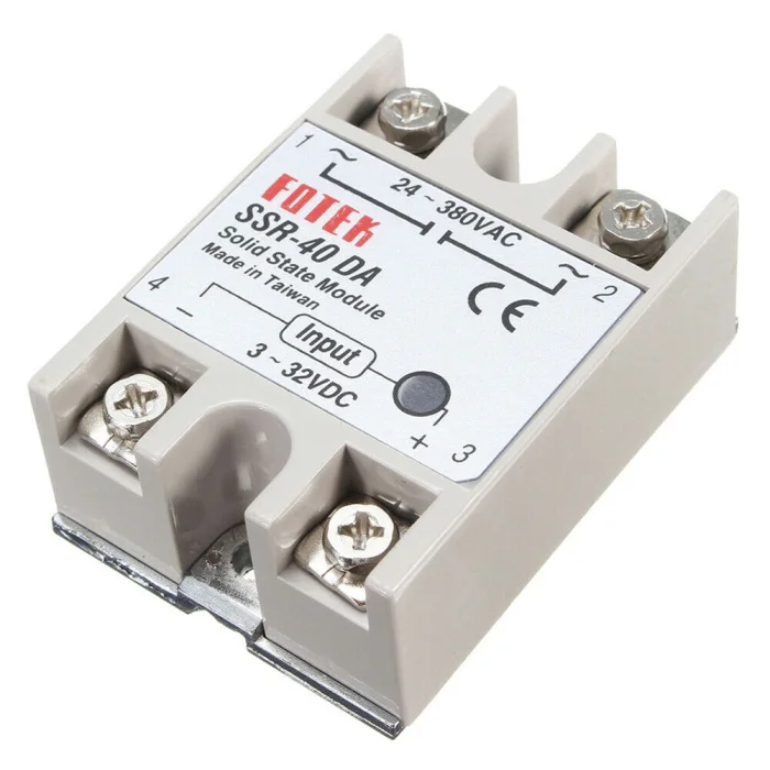 Цифровой PID REX-C100 регулятор температуры отрегулированный Max 40A SSR K термопары