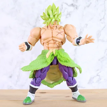 

SHF Dragon Ball SUPER Super Saiyan Full Power Broly PVC Action Figure Movable Figurine Model Toy