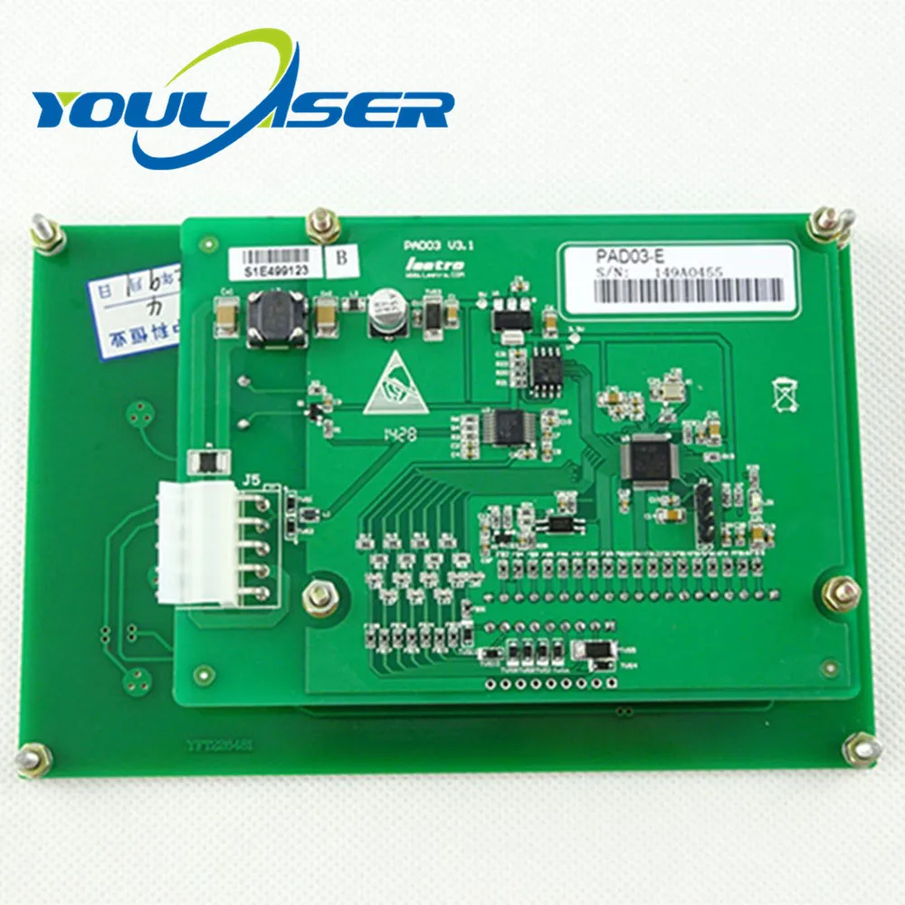 Панель управления лазером Co2 PAD03 для лазерного DSP Leetro MPC6525|dsp controller|panel control |