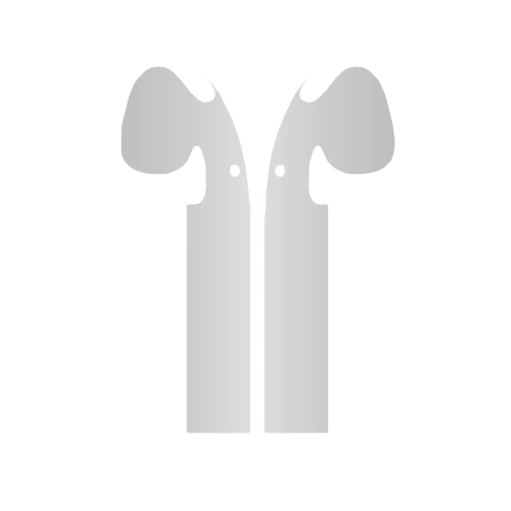 Универсальный однотонный pvc клей Bluetooth наушники наклейка на корпус для Apple AidPods