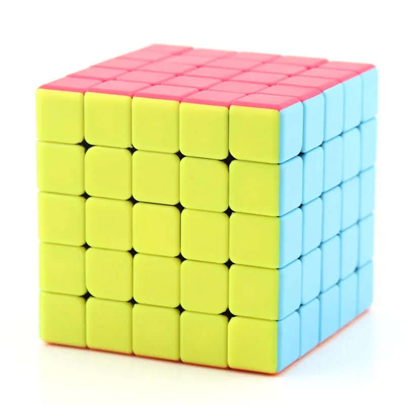 Высокое качество, ShengShou, танк, 5x5x5, волшебный куб, 5x5, скоростная головоломка, рождественский подарок, идеи, детские игрушки для детей - Цвет: Stickerless