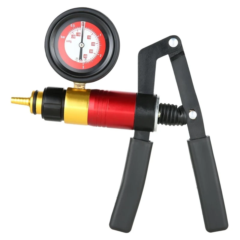 

21Pcs Handheld Vacuum Pump Set Tester For Automotive With Adapters Brake Bleeder Test Kit