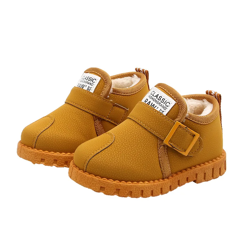 New Brand Australian Kids Genuine Leather Snow Boots Baby Winter Sheepskin Fur Booties Girls Boys Waterproof Shoes Footwear