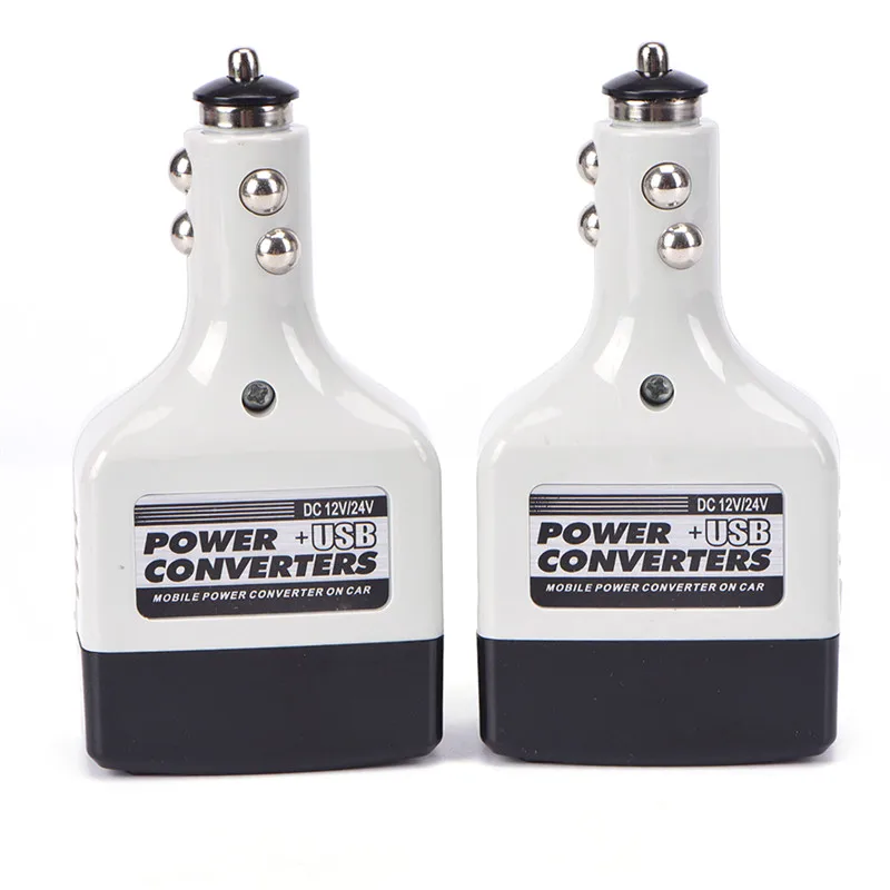 

Usb Car Power Converter Dc 12/24v For Ac 220v Car Inverter For The Entire Reverse Phone 12v