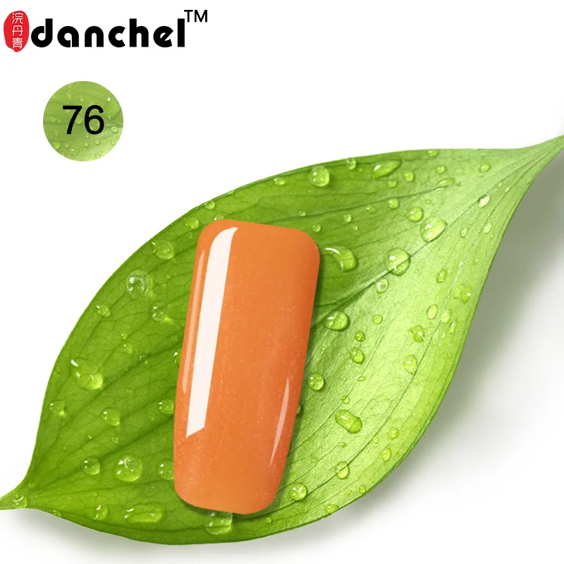 76 Danchel 9 мл гель покрытые лаком ногти художественный гель uv Vernis светодиодный праймер Полупостоянный светодиодный Гель-лак для замачивания Гель-лак для ногтей основа и верхнее покрытие - Цвет: 76
