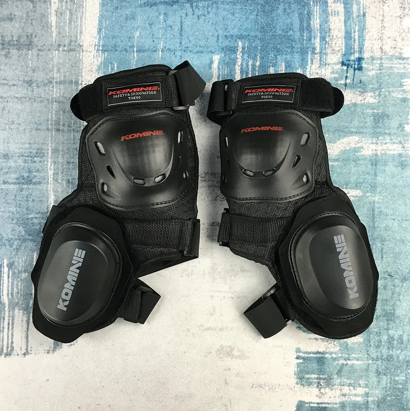 Komine Professional Motorcycle Kneepad protection SK-652 foot protector motorcycle knee pads anti-fall slider knee protectors