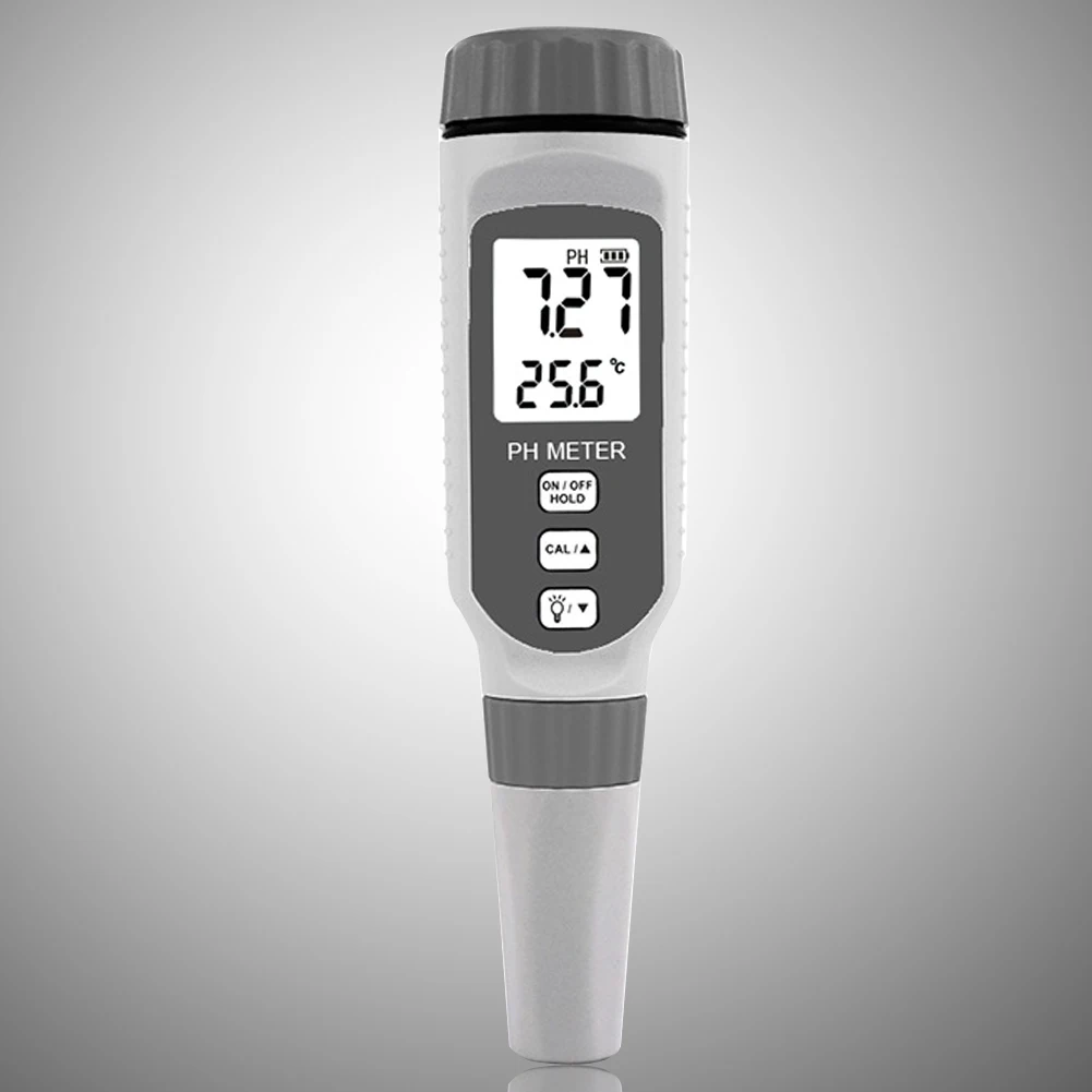 Acidometer качество воды портативный ЖК-дисплей рН-метр Высокочувствительный Тип ручки аквариума Профессиональный Легко управляемый съемный