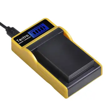 

Tectra 1pc LP-E12 LP E12 LPE12 Li-ion Battery Pack+LCD display Charger for Canon EOS M50 M100 100D Kiss X7 Rebel SL1 DSLR Camera