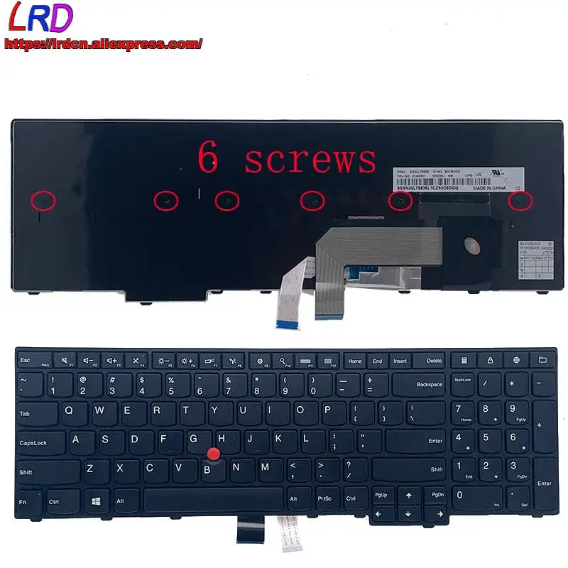 Inglês DOS EUA teclado Para T440 T450