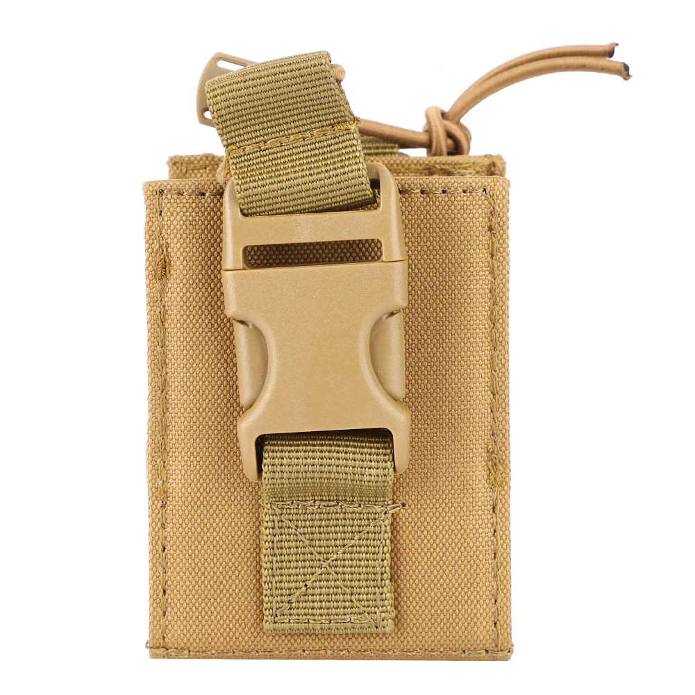 Portable Open Top Design Walkie Talkie Bag Pouch Easy Attached Radio Holder Case For Outdoor Sports Walkie Talkie Accessory