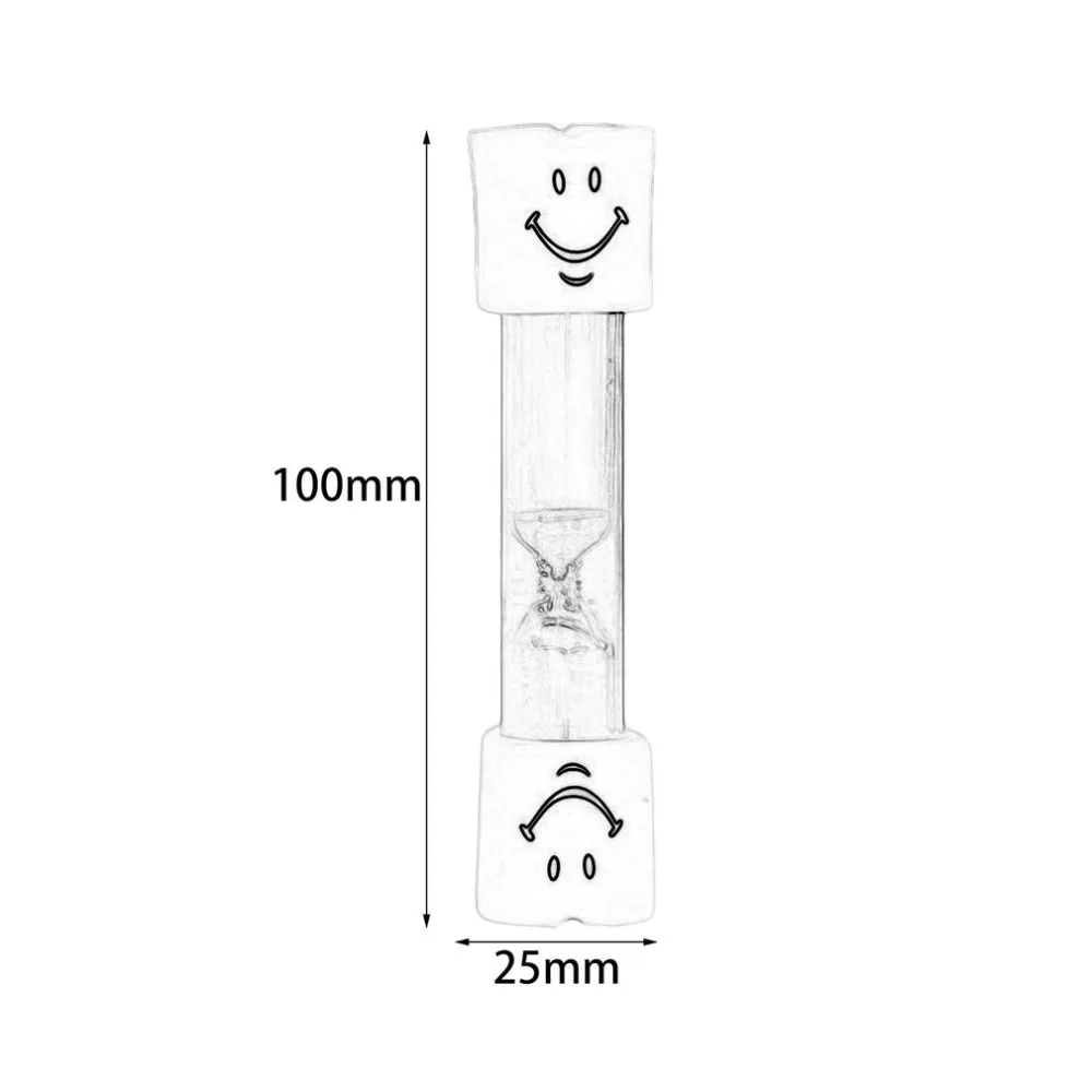 New arrival Smile Face Sand Clock Timer Children 3 Minute Teeth Toothbrush Brushing Timer Mini Timer Smiling Face Hourglass