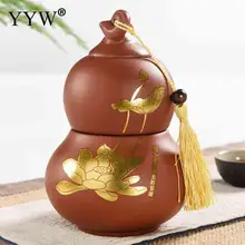 Контейнер для чая в форме тыквы, контейнер для хранения чая, жестяная банка, жестяные коробки для подарка