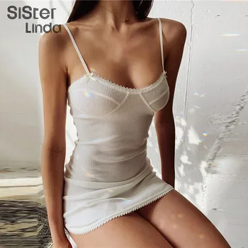 

Sexy Lace White See-Through Bodycon Mini Dresses Women 2019 Summer Party dress Night Elegant Bow Short Dress Stretch Slim Mujer