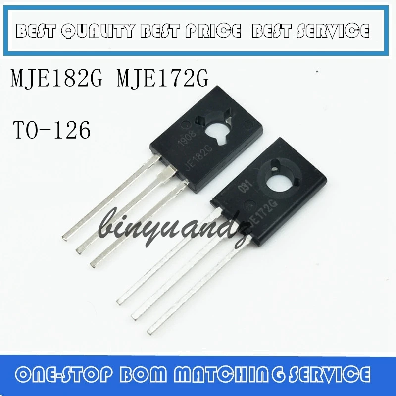 

MJE182G MJE172G TO-126 JE182G JE172G новый оригинальный