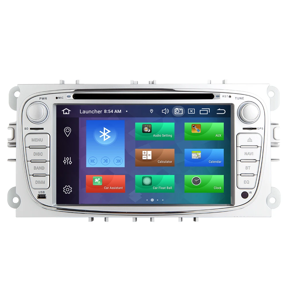 Flash Deal IPS DSP 8 Core 4G 64G 2 din Android 9 Car Radio For Ford Focus 2 3 mk2 Mondeo 4 Kuga Fiesta Transit Connect S-MAXC-MAX Multimedia GPS Navigation head unit Stereo Audio 2