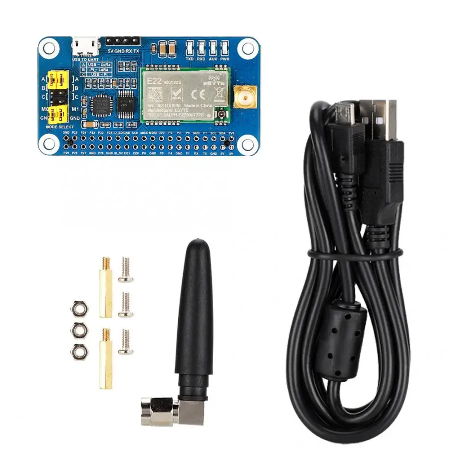 SX1262 868 м Плата расширения для Raspberry Pi LoRa Shileld модуль для Arduino/STM32 Плата расширения подключения для Raspberry Pi