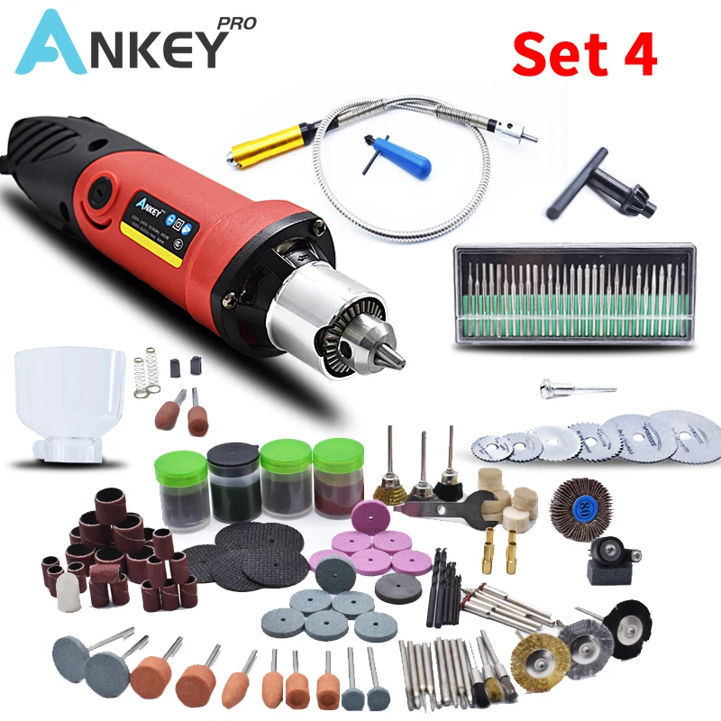 Minitaladro eléctrico de 480W, herramienta de mano rotativa, grabador, pluma amoladora, con estilo Dremel