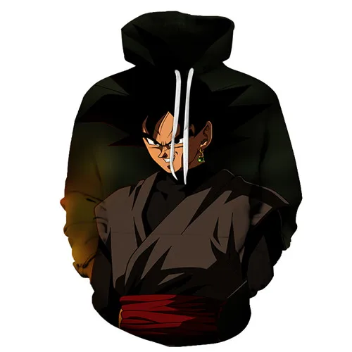 3D Dragon Ball печатных толстовки Для мужчин Для женщин осенний пуловер с длинными рукавами мужской Аниме Дизайн уличная Прямая поставка - Цвет: AFKH1434(Asian Size)