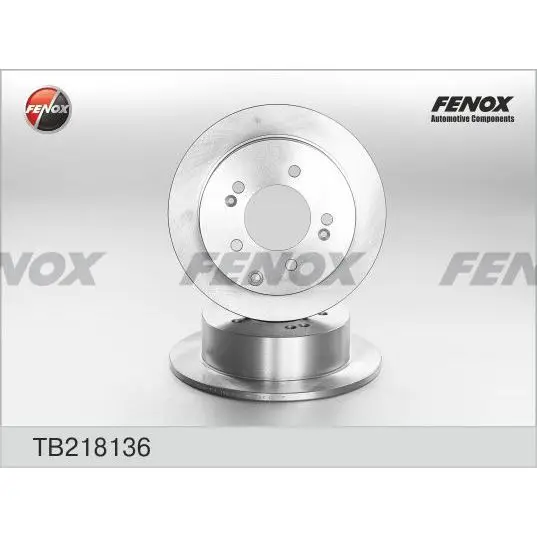 Диск тормозной задн.\ KIA Soul 1.6 09 FENOX TB218136