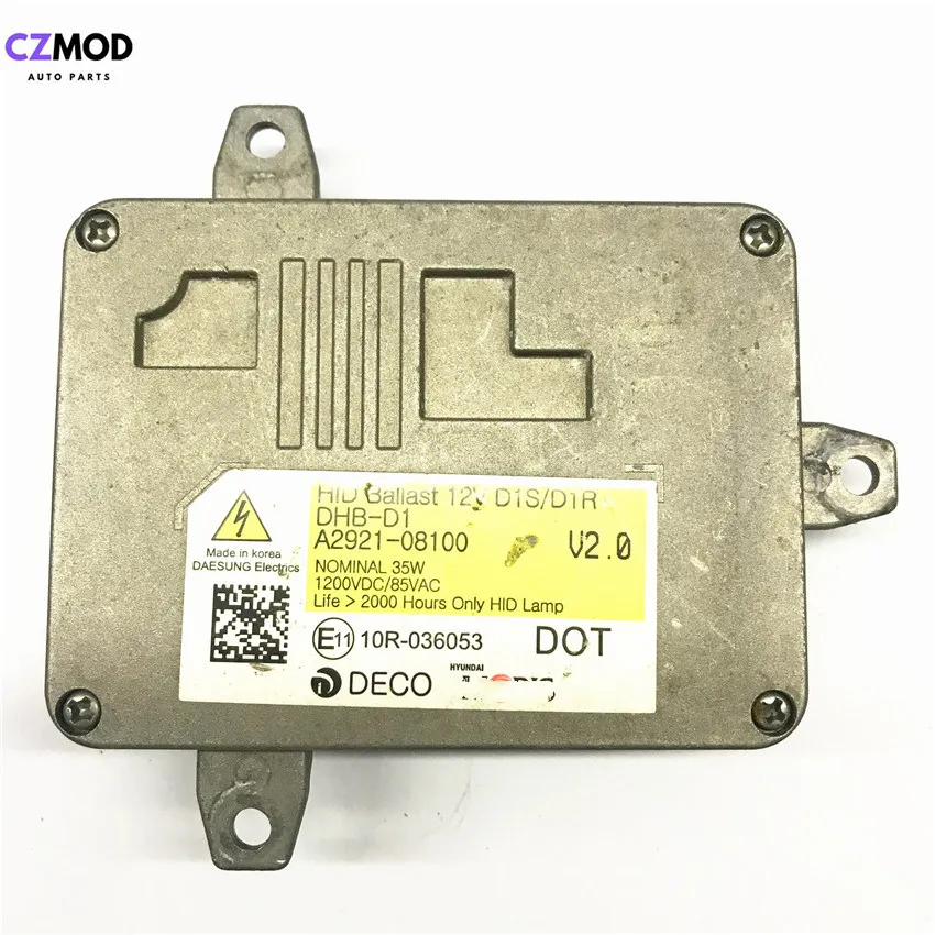 CZMOD A2921-08100 V2.0 D1S D1R 12 В ксеноновая фара HID Балласт DHB-D1 A2921-08100 10R036053(б/у
