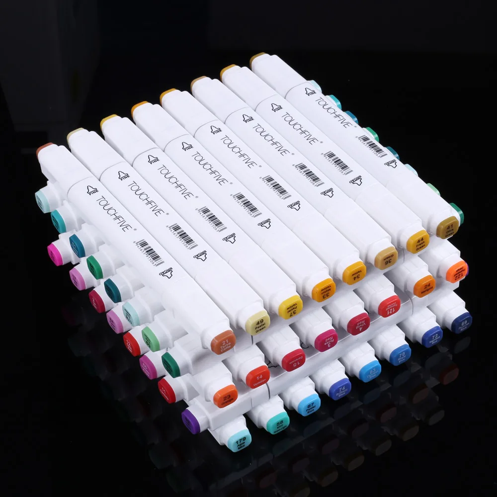 

Art Drawing Marker Pen 30 Colors Set Alcohol Graphic Art Sketch Twin Marker Pens Gift sketchbook for painting