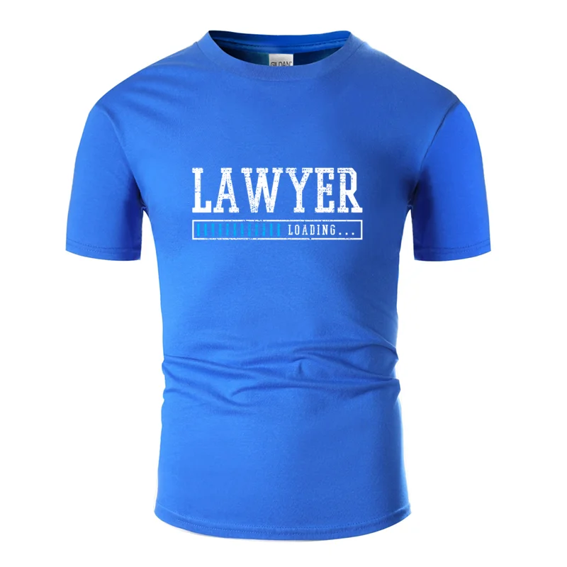 Men-Blue Футболка с принтом Humor, Мужская футболка с принтом "Lawyer",, армейский зеленый, европейский размер, S-5xl хлопок, Мужская футболка, новинка, хип-хоп топы, круглый воротник - Цвет: Men-Blue