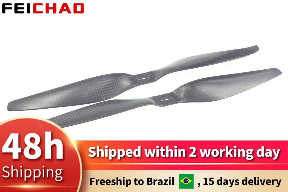 CW CCW Quadcopter Helicopter Blades 10x3.8 Carbon Fiber Propellers For ...