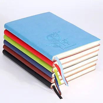 

A5 core notepad soft paperback diary notebook stationery soft PU notebook custom logo