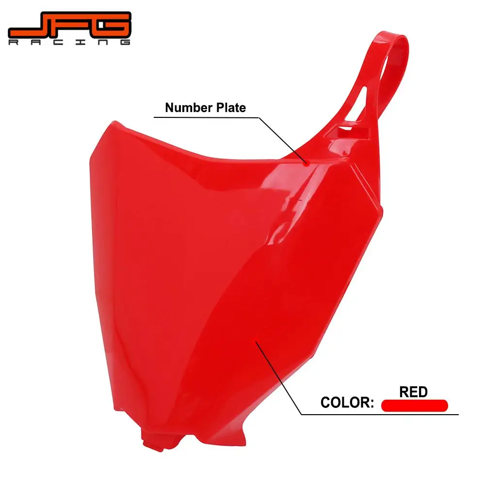 

Motorcycle Front Number Plate For HODNA CRF250R CRF450R CRF 250R 450R 2019 2020 CRF250RX CRF450RX CRF 250RX 450RX 2019