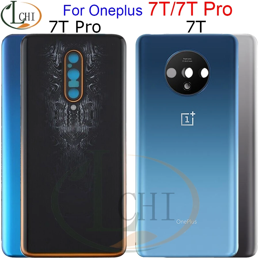 Задняя крышка батарейного отсека для Oneplus 7T 7tpro запасные части Pro задняя отсека|Корпусы и рамки мобильных