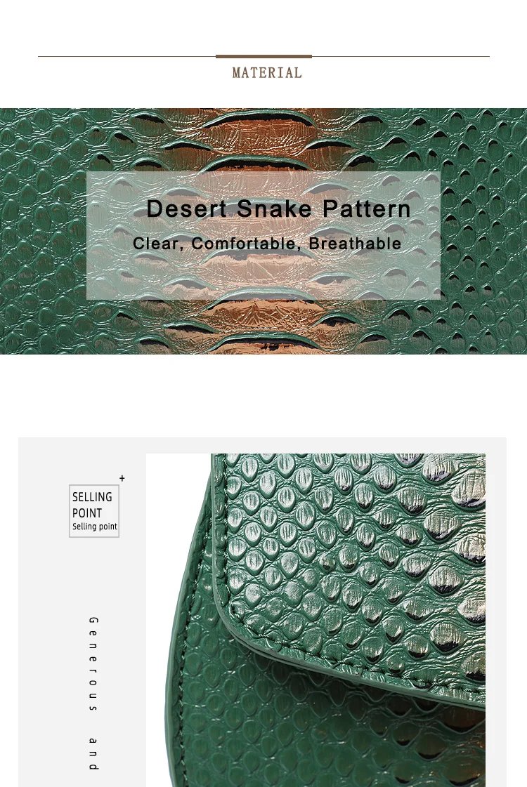 Fashion Maroon Python Pattern Leather Handbag Embossed Snake Leather Designer Women Purses Summer Bamboo Bags Handbags