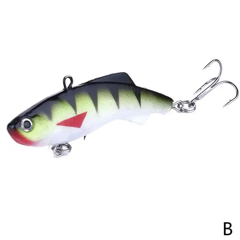 Boats Ratlins And Vib For Winter Sinking Artificial Fishing Bait Sinking Wobbler Winter Ratlins And Vib Fishing Tackle - Цвет: 2