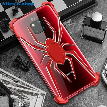 

Stylish Spider Element Aluminum Metal Bumper Case For Huawei Mate 20/ Pro Slim Hard Plated Shockproof Case For Huawei Mate20 Pro