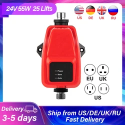 DC 24V Water Pressure Boost Pump 55W 25m High Lift Water Pumps Home Kitchen Shower Water Heated Diaphragm Pumps EU US Plug