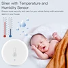 Tuya ZigBee-Sensor inteligente de temperatura y humedad, dispositivo que funciona con la aplicación de Control de hogar inteligente Alexa de Amazon, Google Home, Hub de enlace inalámbrico ► Foto 3/6