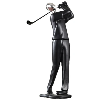 

Modern Abstract Resin Office Living Room Decor Sports Man Figurines Model Home Deoration