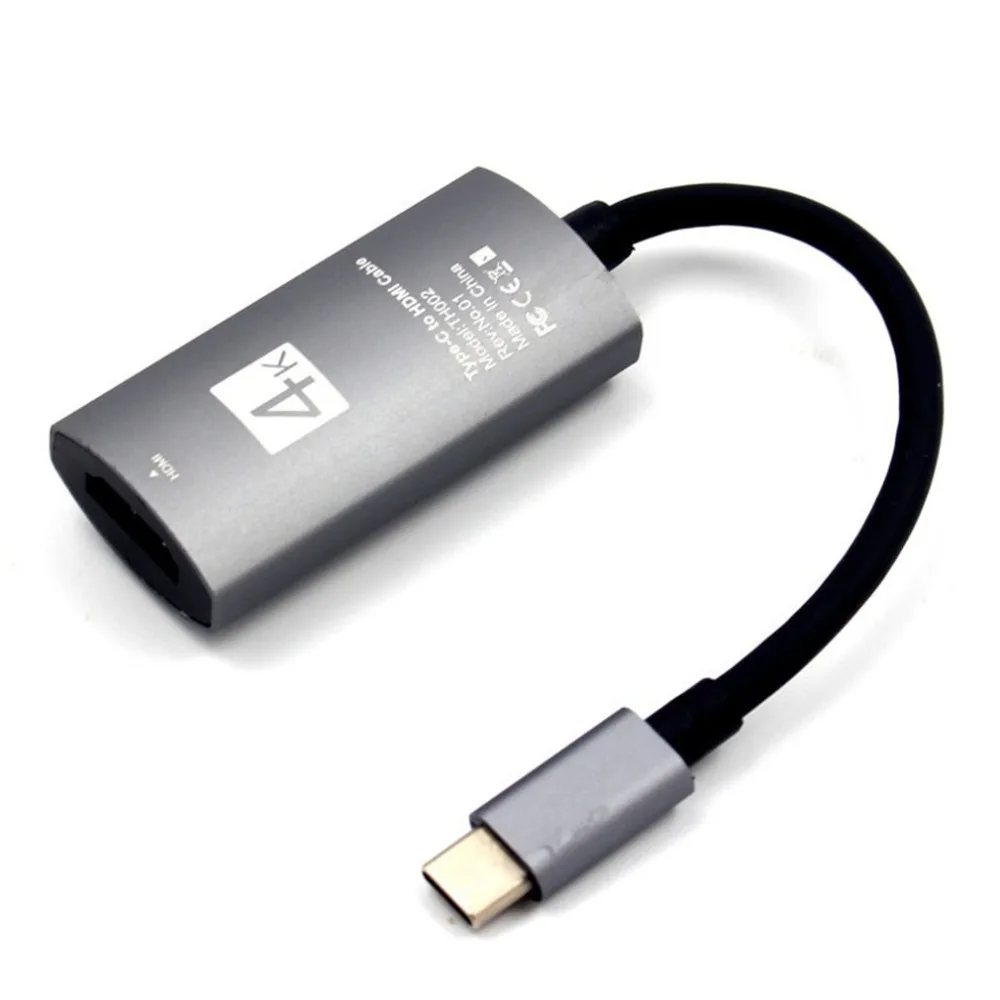 Адаптер type-C 3,1 на Hdmi 4K* 2K Hdtv для samsung Galaxy S9/S8 Macbook Pro поддерживает синхронную передачу голосового видео изображения