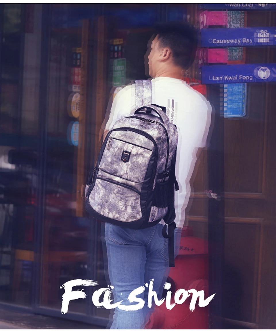 Men Backpack Male Backpacks 15.6 Inch Laptop Travel Waterproof Bag Girls Boys Student School Bagpack USB Charging Notebook Bags (3)