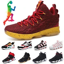 Баскетбольная обувь Мужская дышащая Спортивная обувь высокие мужские баскетбольные кроссовки баскетбольная Баскетбольная обувь