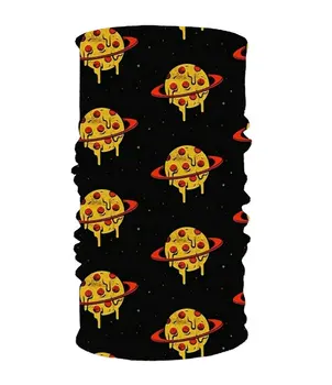 

efyh Pizza Planet Magic Scarf Works as Face Mask Neck Gaiter Headband Balaclava