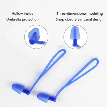 

Waterproof Nose Clip + Ear Plug Ear Plug Useful Swimming Accessories Soft Silicone Swimming Set