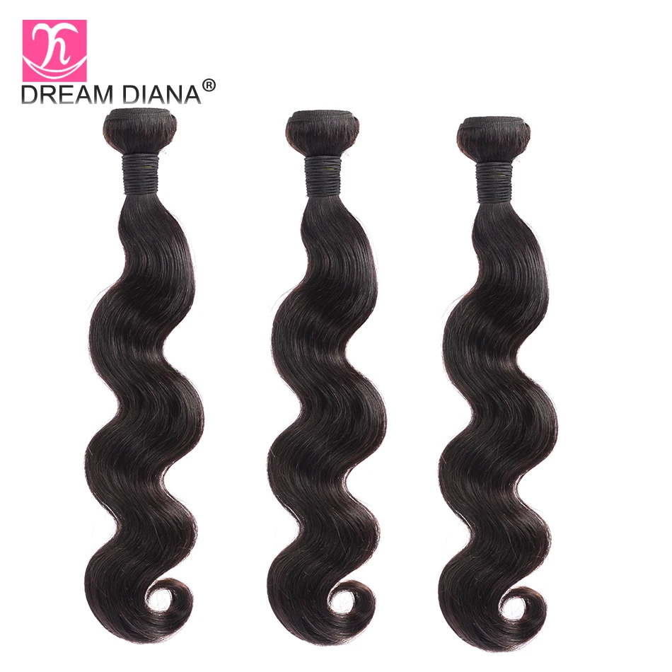 DreamDiana Body Wave 3/4 Bundles 8\